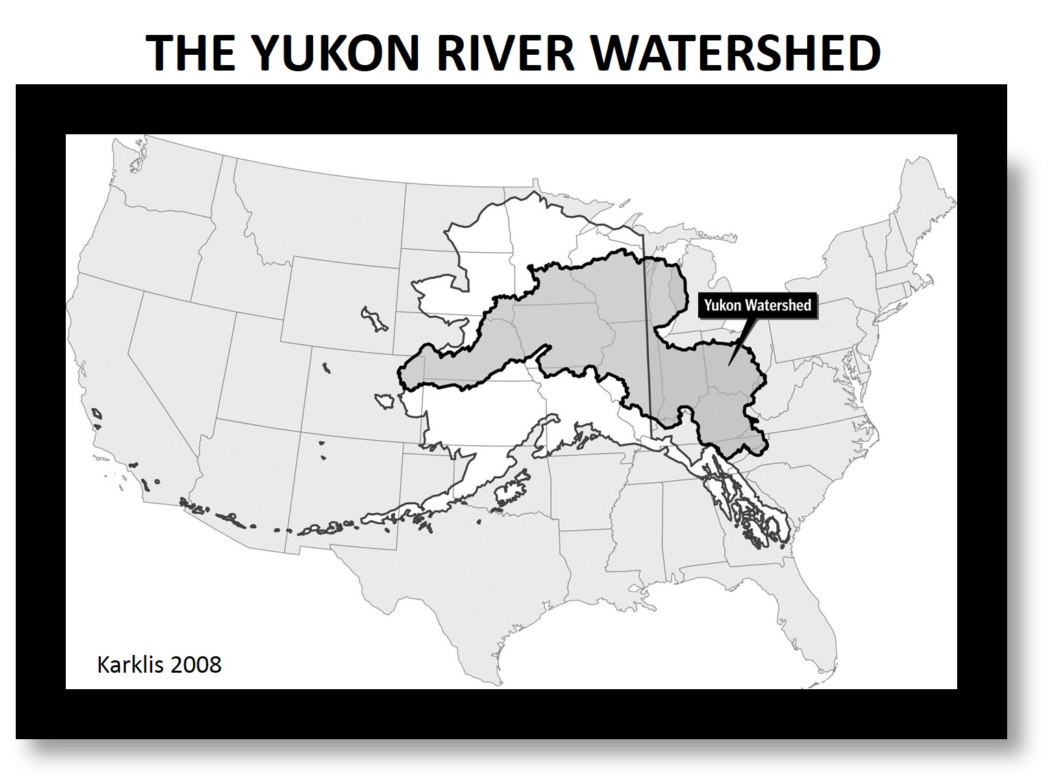 Yukon River Basin graphic U.S. Geological Survey